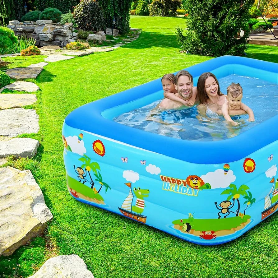 Inflatable swimming pool(free pump) - MASTER SUPPLIES