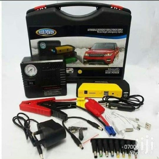 Jam starter with tire inflator kit - MASTER SUPPLIES