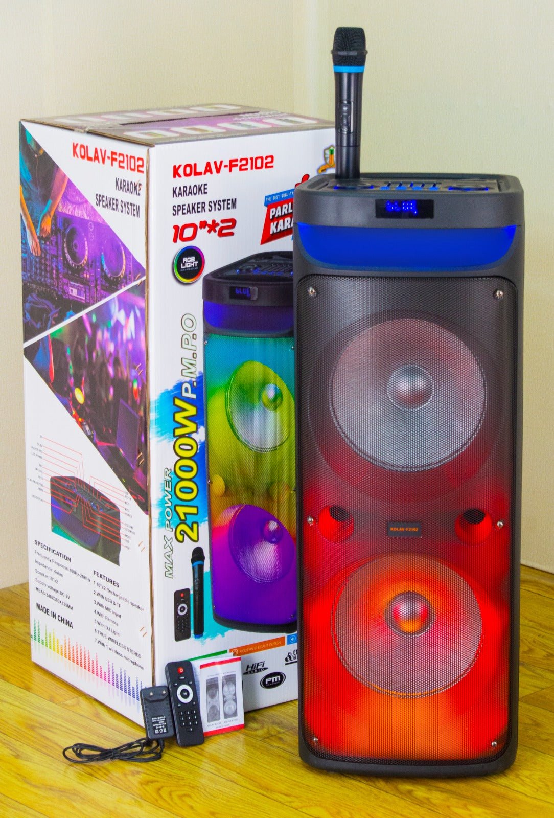 Karaoke speaker system - MASTER SUPPLIES