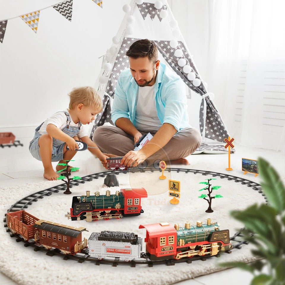 Kids trains with rails - MASTER SUPPLIES