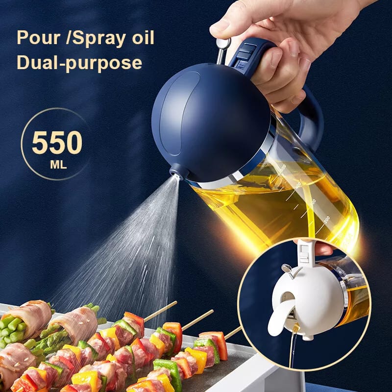 Kitchen Oil dispenser and jet oil sprayer - MASTER SUPPLIES