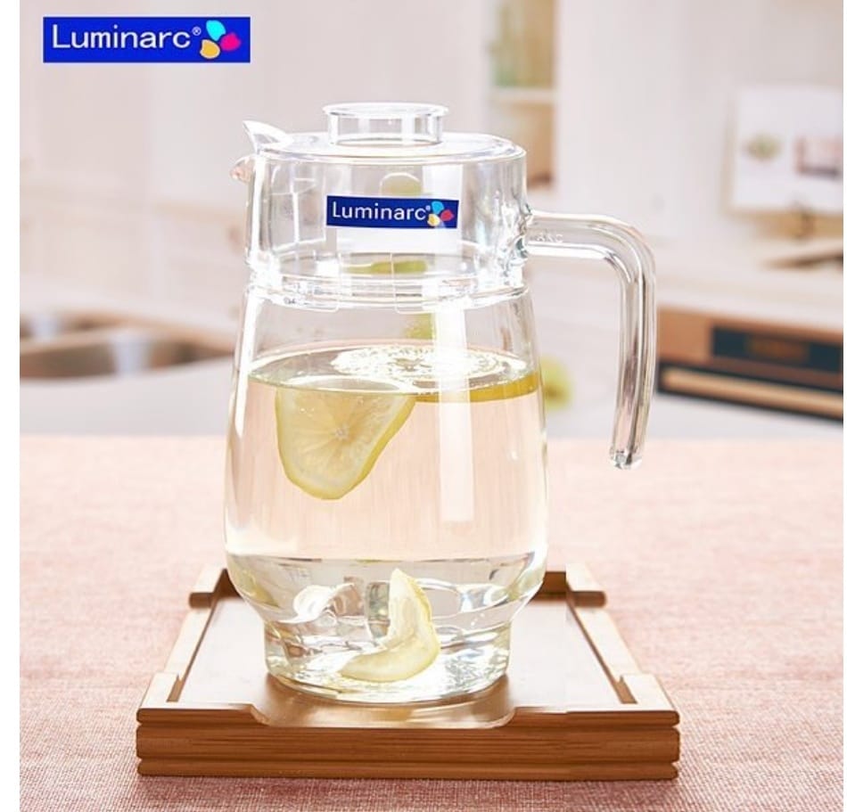 Luminarc Tivoli Jug 1.6Ltrs With Lid - MASTER SUPPLIES