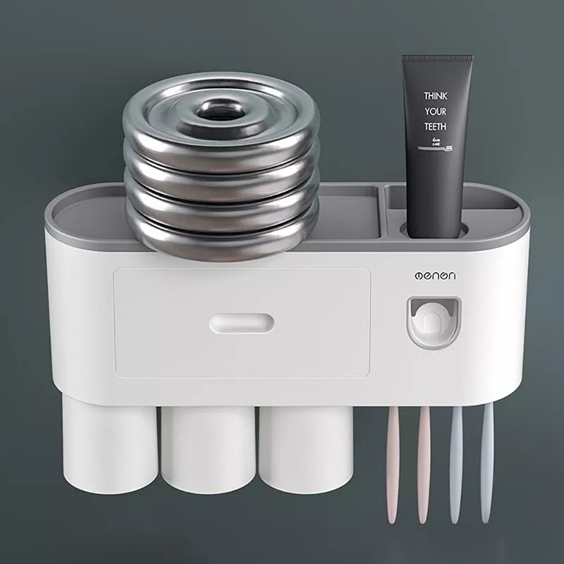 Magnetic inverted automatic toothpaste dispenser - MASTER SUPPLIES