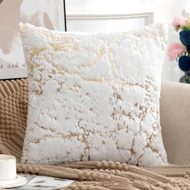 Marble effect print cushion covers - MASTER SUPPLIES