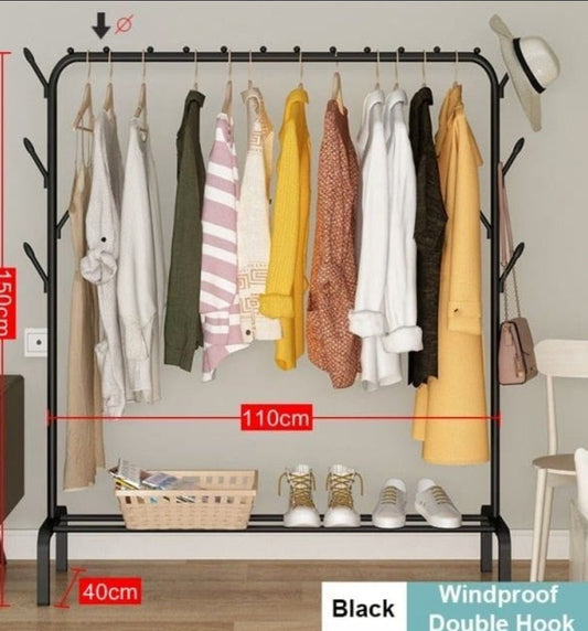 Metallic Clothing Rack - MASTER SUPPLIES