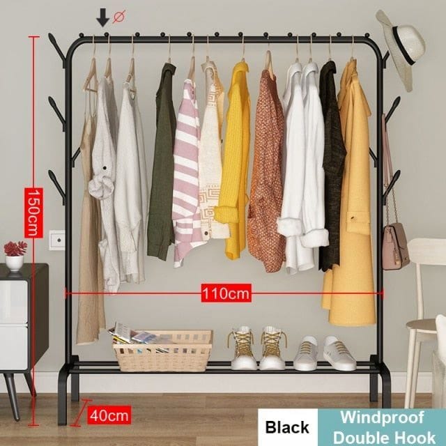 Metallic Clothing Rack - MASTER SUPPLIES