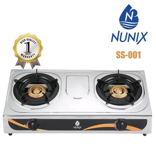 Mettalic 2 table burner nunnix - MASTER SUPPLIES