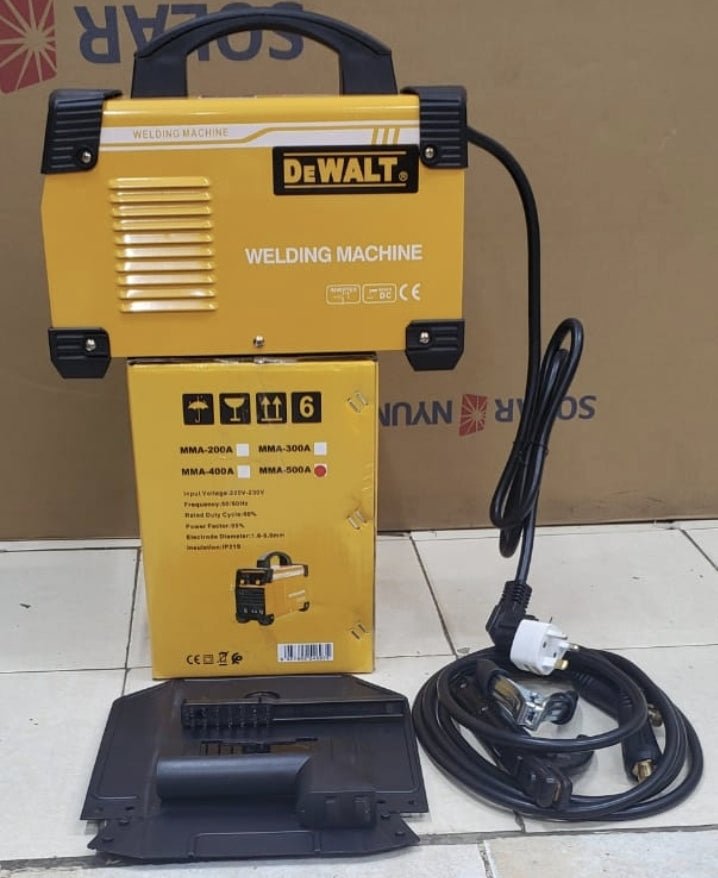 MMA. DEWALT WELDING MACHINE 500S - MASTER SUPPLIES