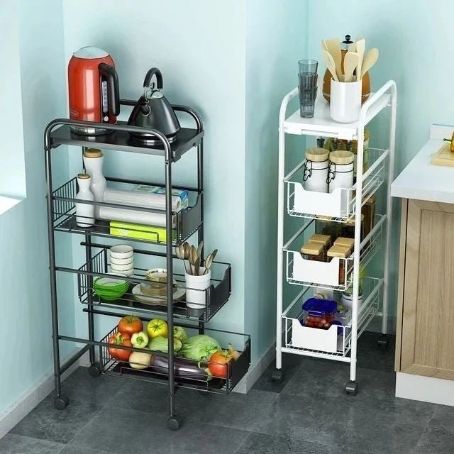 Multipurpose trolley 4 tier - MASTER SUPPLIES