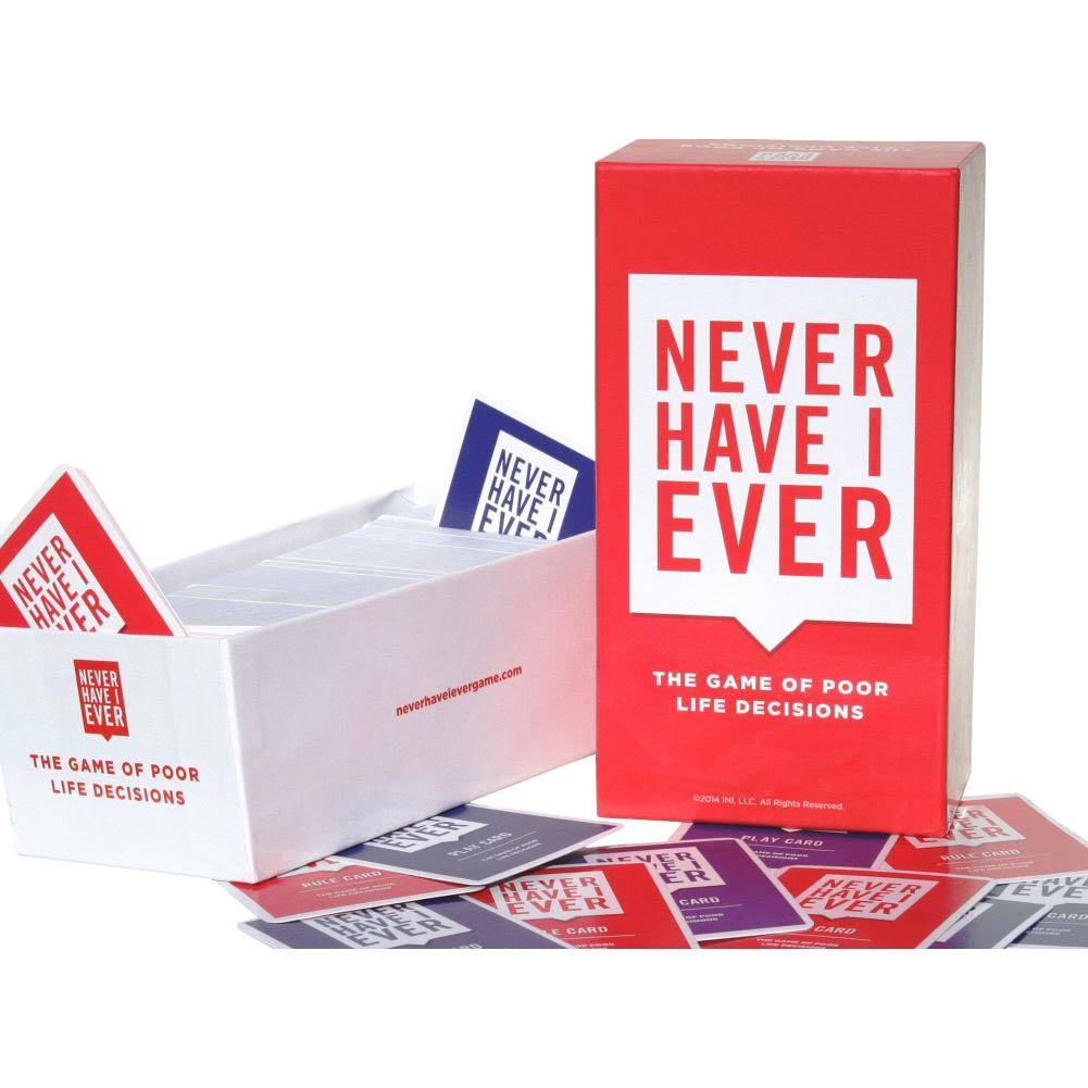 Never have I ever card game - MASTER SUPPLIES