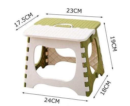 Portable folding plastic stool - MASTER SUPPLIES