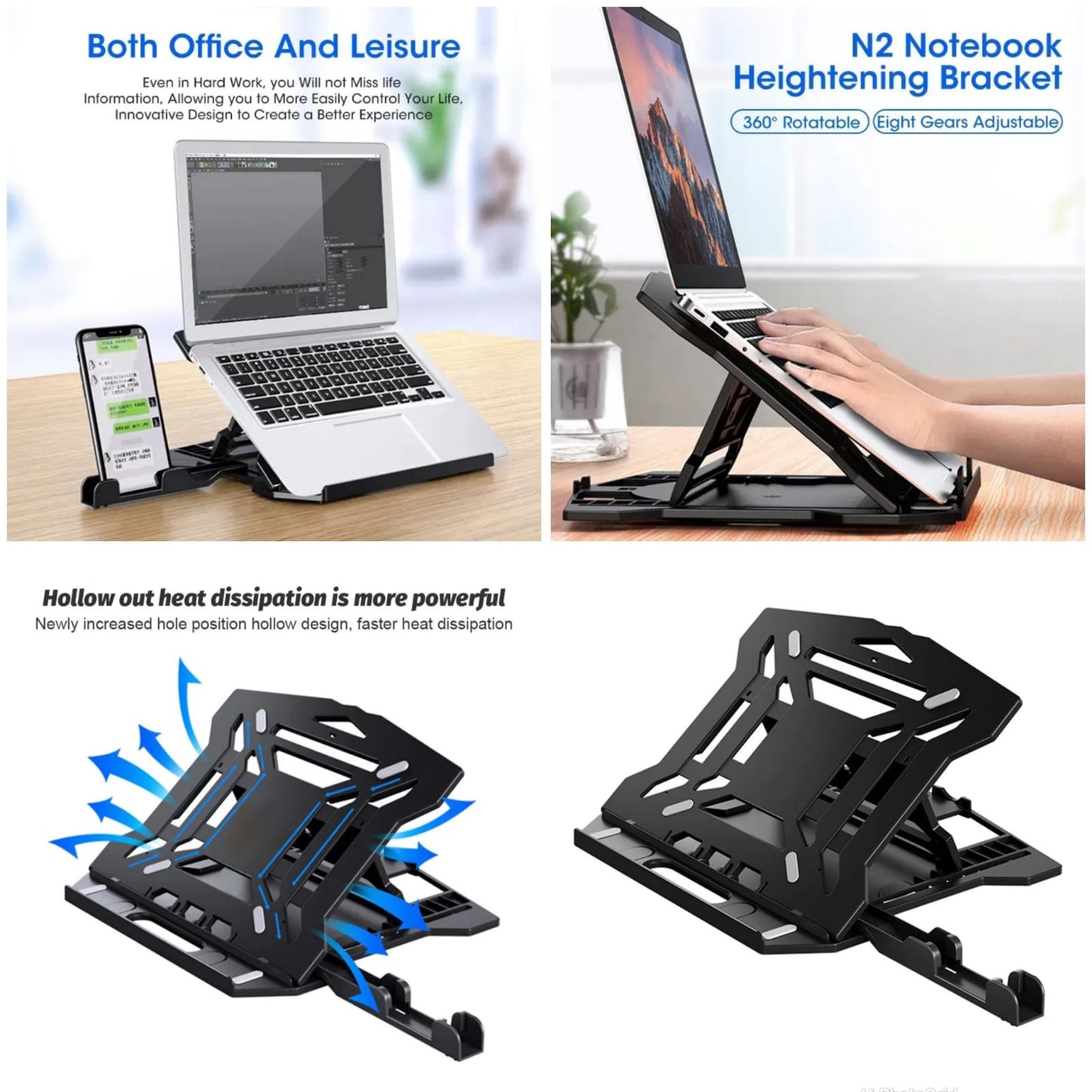 Portable laptop stand - MASTER SUPPLIES