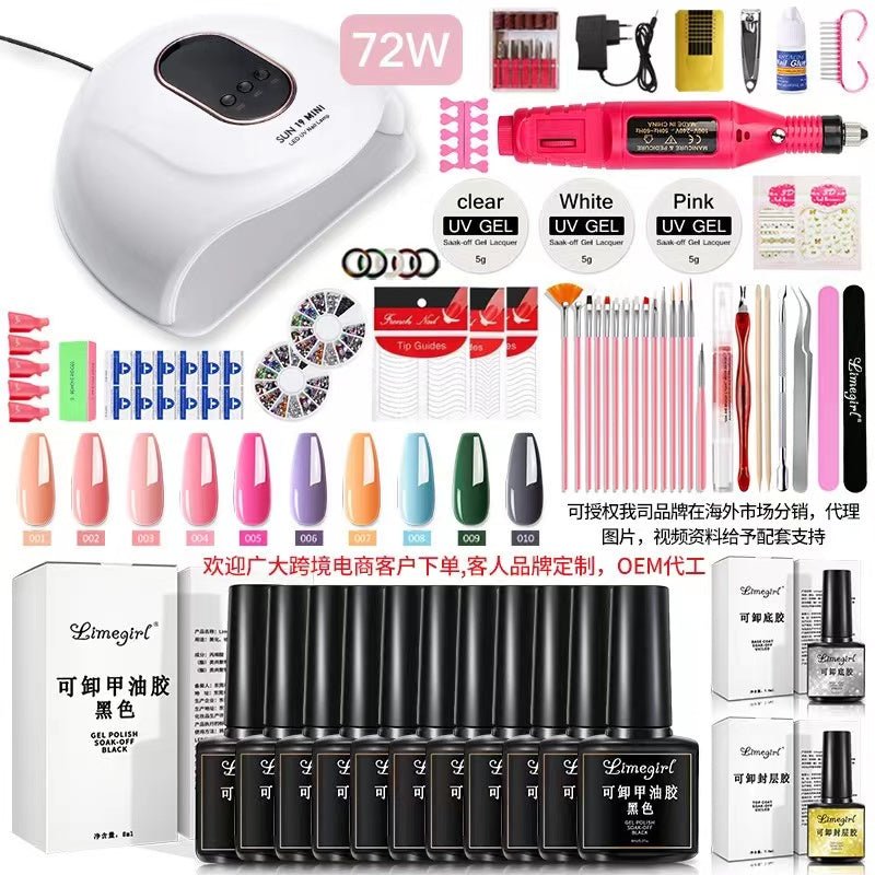 Professional Nail polish kit Set - MASTER SUPPLIES