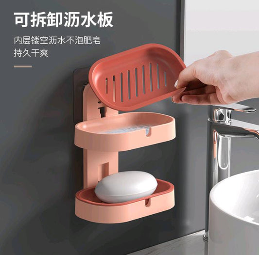 Punch free double soap holder - MASTER SUPPLIES