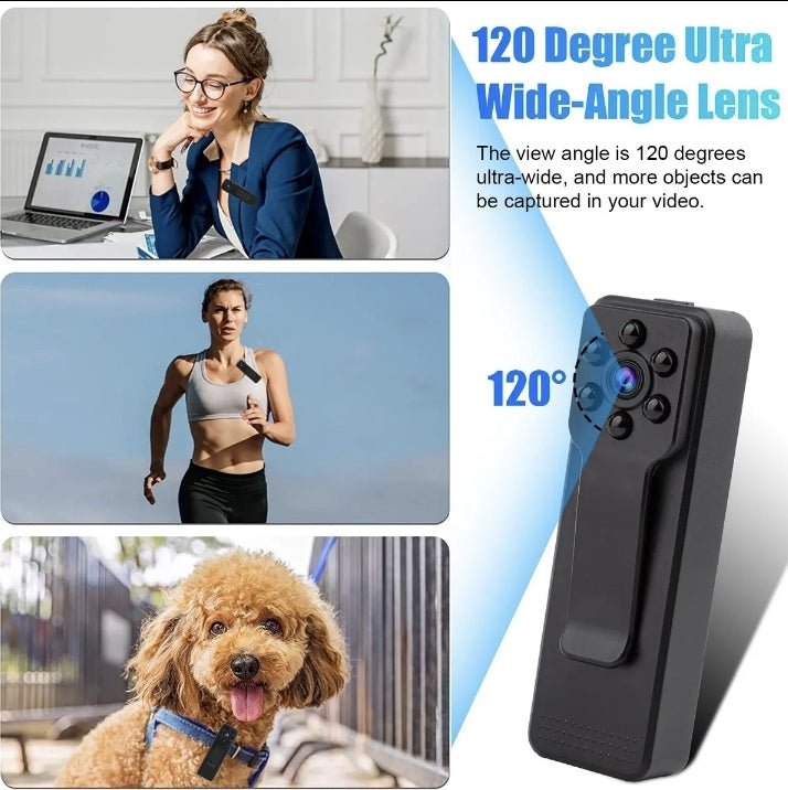 Rechargeable Body Hidden Camera - MASTER SUPPLIES