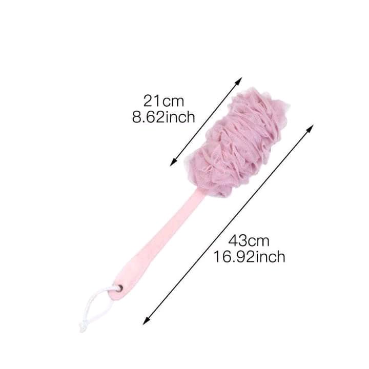 Shower scrubber with long handle - MASTER SUPPLIES