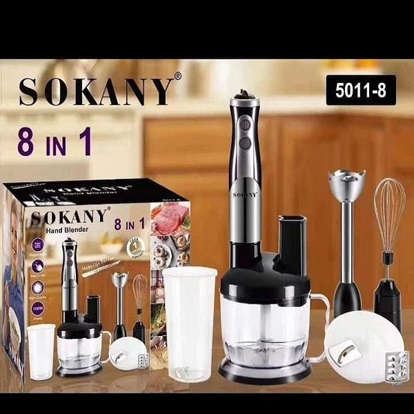 Sokany 8 in 1 hand blender - MASTER SUPPLIES