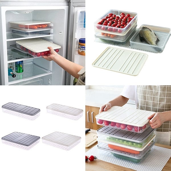 Stackable Fridge organizer containers - MASTER SUPPLIES