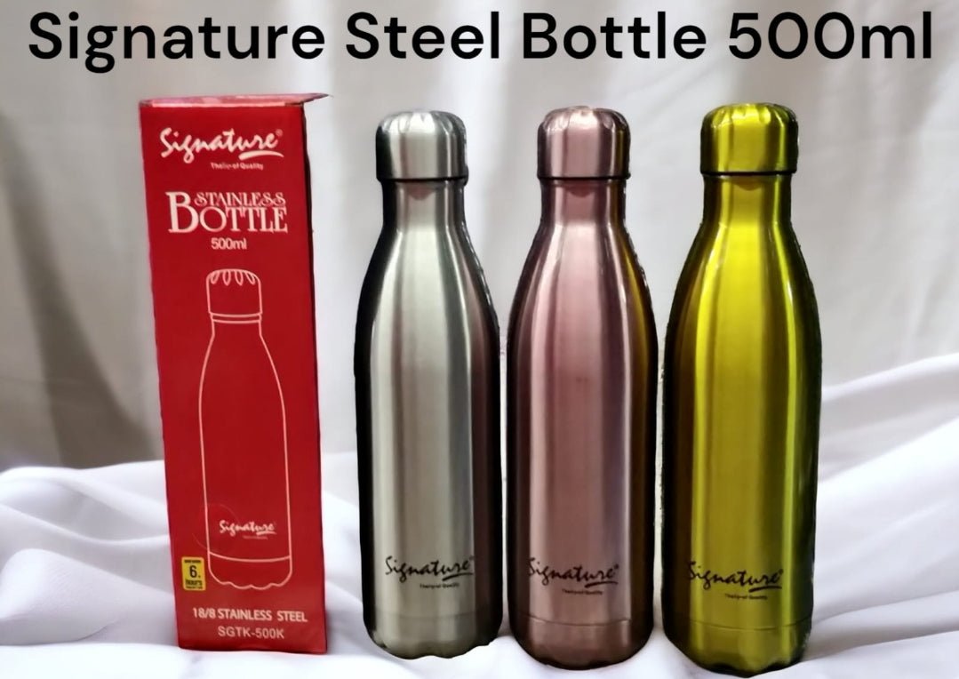 Stainless Steel Bottle 500ml - MASTER SUPPLIES