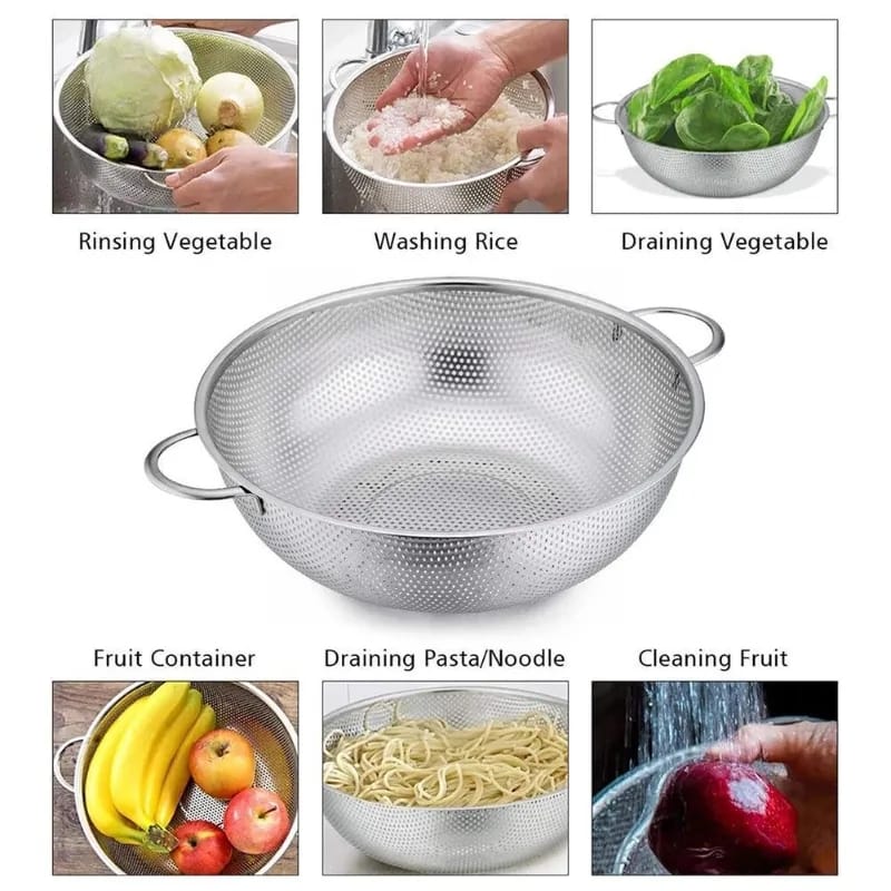 Stainless steel Colander - MASTER SUPPLIES